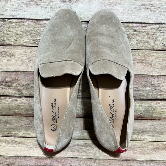 Del Toro Brown Suede Loafers - Picture 7 of 9